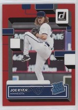 2022 Panini Donruss Rated Rookie Holo Red Joe Ryan #54 11if