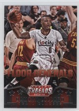 2014-15 Panini Threads Floor Generals Damian Lillard #13 0a7