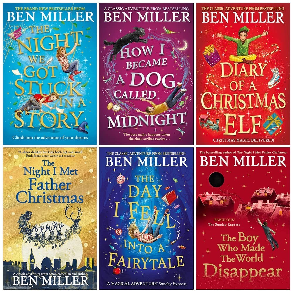 Ben Miller Collection 6 Books Set The Night We Got Stuck in a Story[Hardcover]