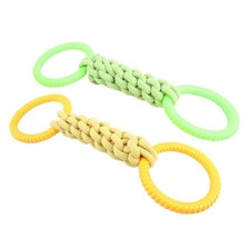 Dog Tug of War Toy Puppy Chewing Puppy Pull Rope Toy for Pet Parents