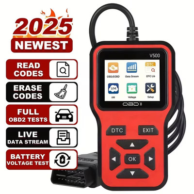 OBD2 Motor Diagnosescanner (2025) mit Live Daten & I/M Bereitschaft