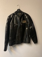 Vintage/Rare 1970's Kawasaki Motorcycle Jacket  Expanded Vinyl  Size: XL Japan