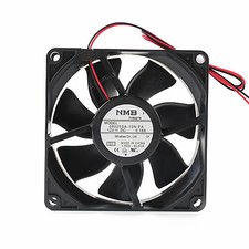NMB 08025SA-12N-EA DC12V 0.18A 8025 8cm 2-wire cooling fan