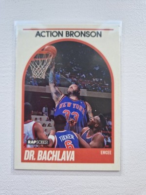 Action Bronson Dr. Bachlava Rap Sober Hip Hop Trading Card NY Knicks