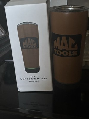 Mac Tools Travel Mug Built In Blue Tooth Speaker And Charger /NEW IN BOX