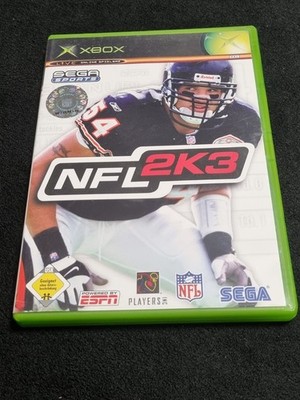 NFL 2K3 (Microsoft Xbox Classic) 2003 OVP Mit Anleitung Football