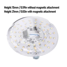 A 4 Inch Ceiling Fan LED Light Replacement 15w 3CCT 3000K 4000K 6000K 3 Color