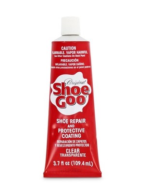 SOF SOLE Original Shoe Goo, Clear Shoe Glue, Repairs Soles, Heels..., 3.7 fl oz