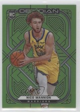 2020-21 Panini Obsidian Electric Etch Green Flood Nico Mannion #199 2e2