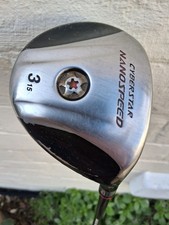 Yonex Cyberstar Nanospeed 15° 3 Wood with CFS Regular Graphite Shaft. 