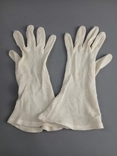 Damen Handschuhe Netz  VINTAGE alt RETRO Sammler Nostalgie Accessoire Mode KULT!