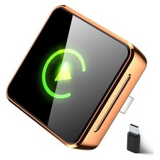 Wireless CarPlay Adapter 2026 Upgraded, 2-in-1 Adapter Converts Wired to Orange