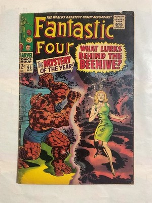 Fantastic Four #66 Origin Of HIM Who Later Becomes Adam Warlock Marvel 1967.