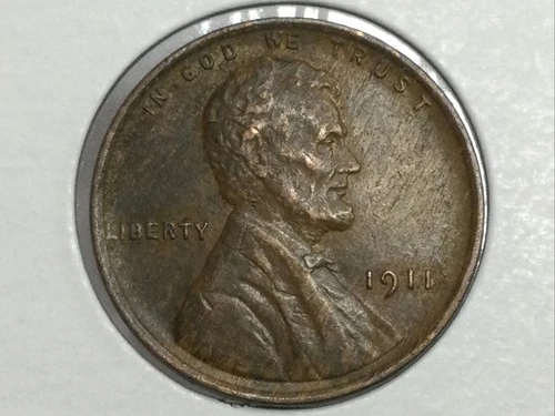 1911 Lincoln Cent in extra fine