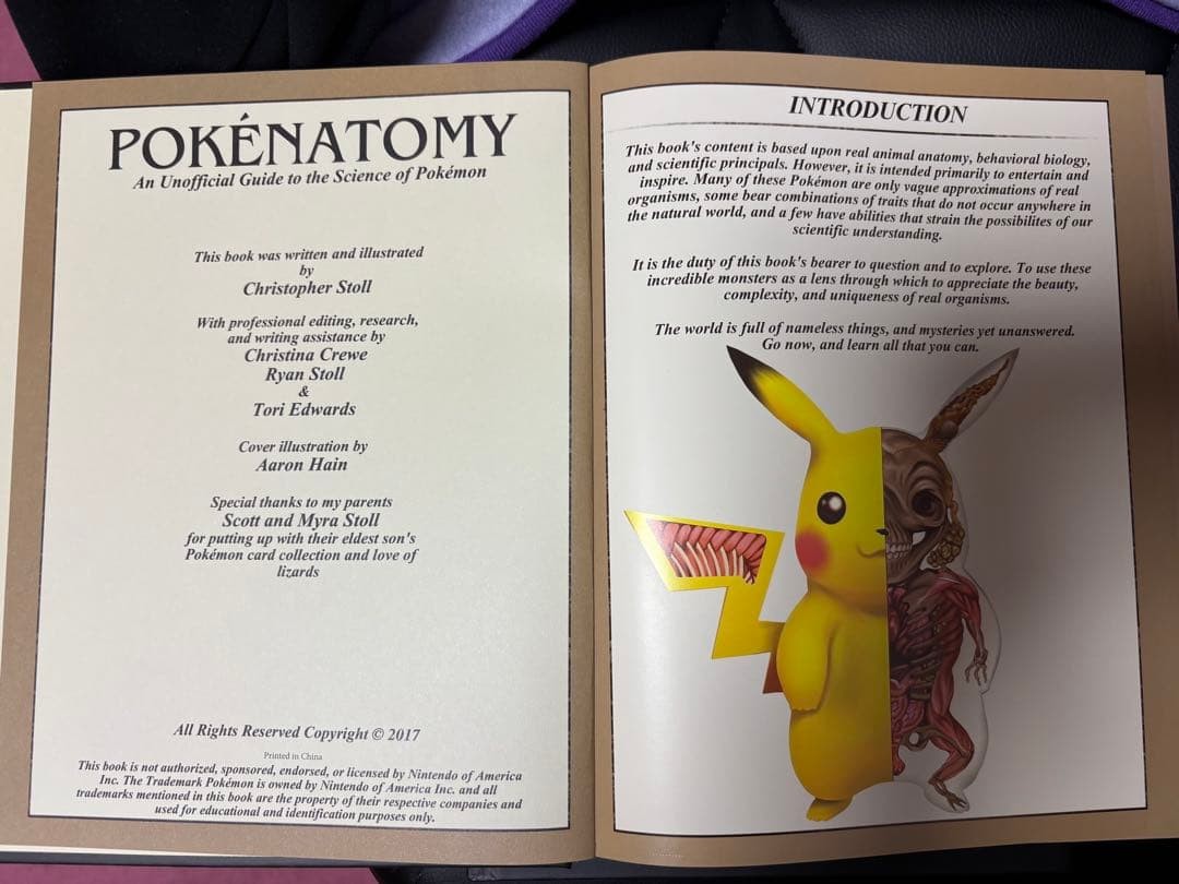 Pokenatomy Art Book 2-Book Set Christopher Stoll Pokemon Anatomy