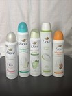 Five Bottles Of Dove Women’s Spray Varying Scents Between 150 And 200 Ml 