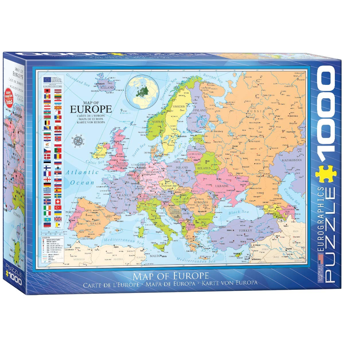 Eurographics 6000-0789 Yosemite National Park California Puzzle Mehrfarbig 48 7990₽