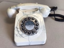 Wild & Wolf GPO Style  Marble Effect Telephone