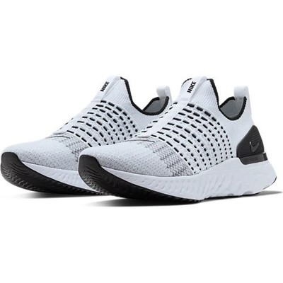 Nike React Phantom Run 2 White Black Men's US7-13 Sneakers Casual Shoes  