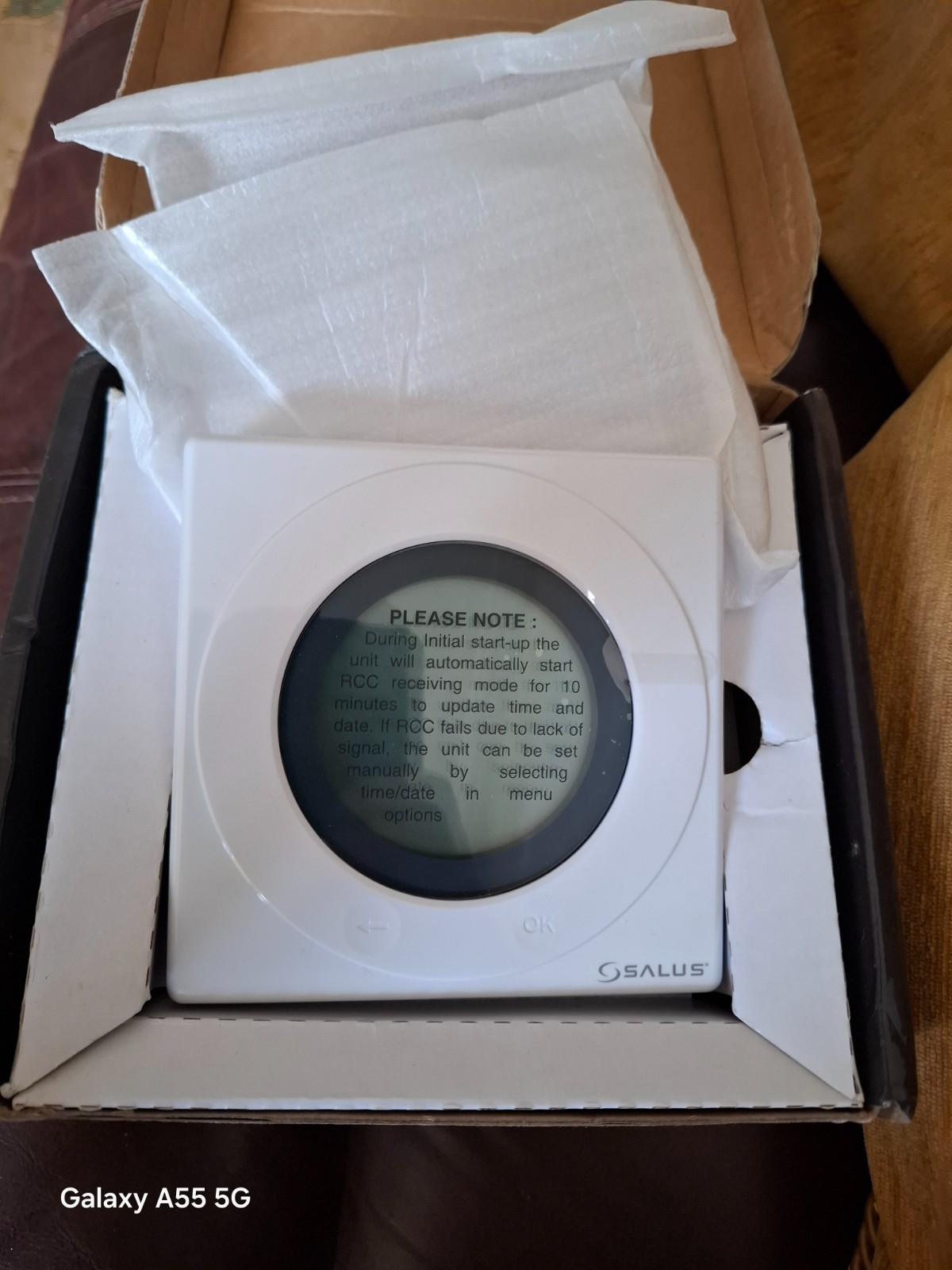 Salus ST620VBC Replaces RT510VBC Programmable Thermostat with Plug in RF Control