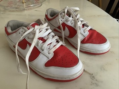 Size 7 - Nike Dunk Low Championship Red