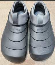 Crocs Mens Black Slip-On Casual Comfort Shoes...