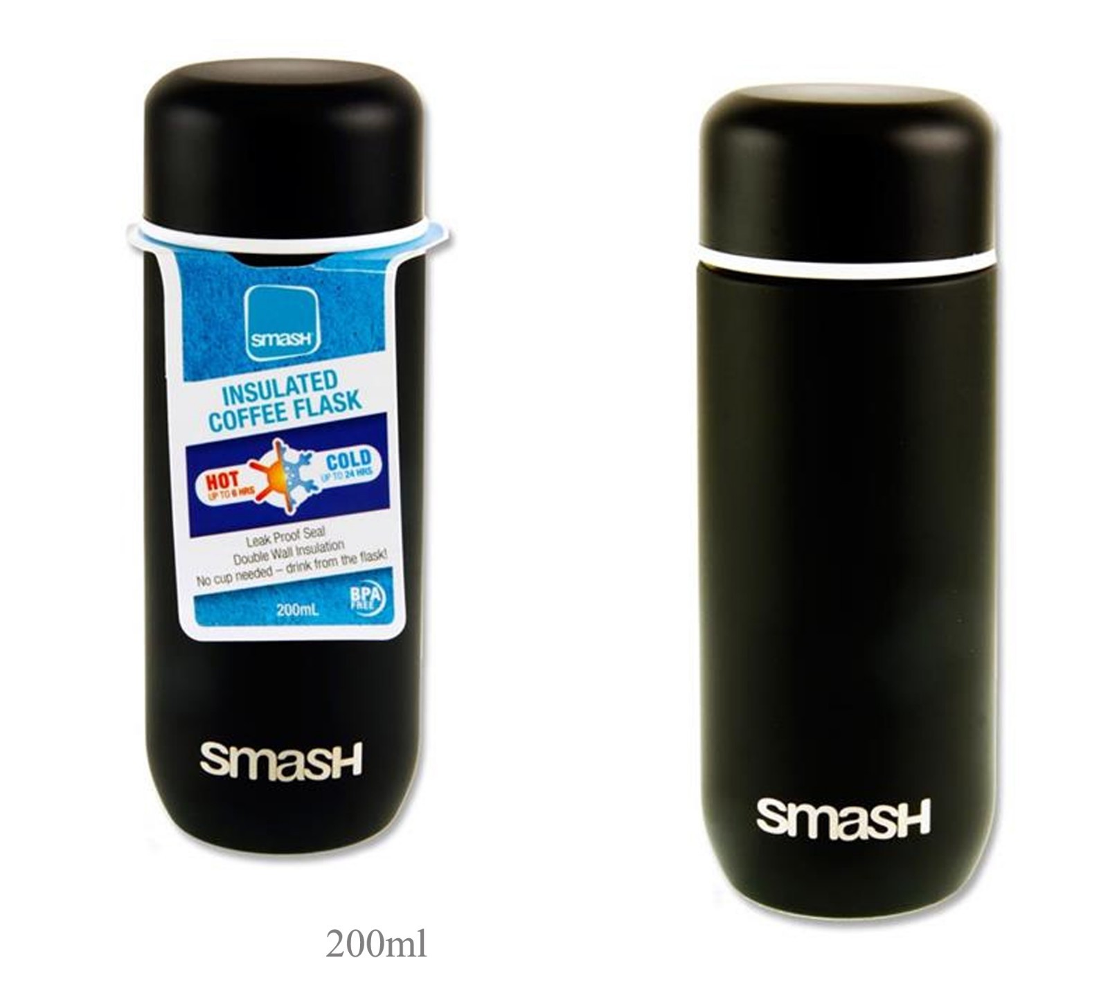 smash insulated coffee flask 200ml