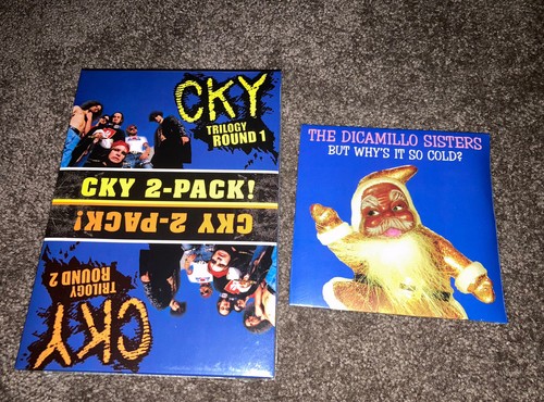 Bam Margera Brandon Dico (The Dicamillo Sisters) 2003 Promo CD + CKY 2 Pack Lot - Picture 3 of 16
