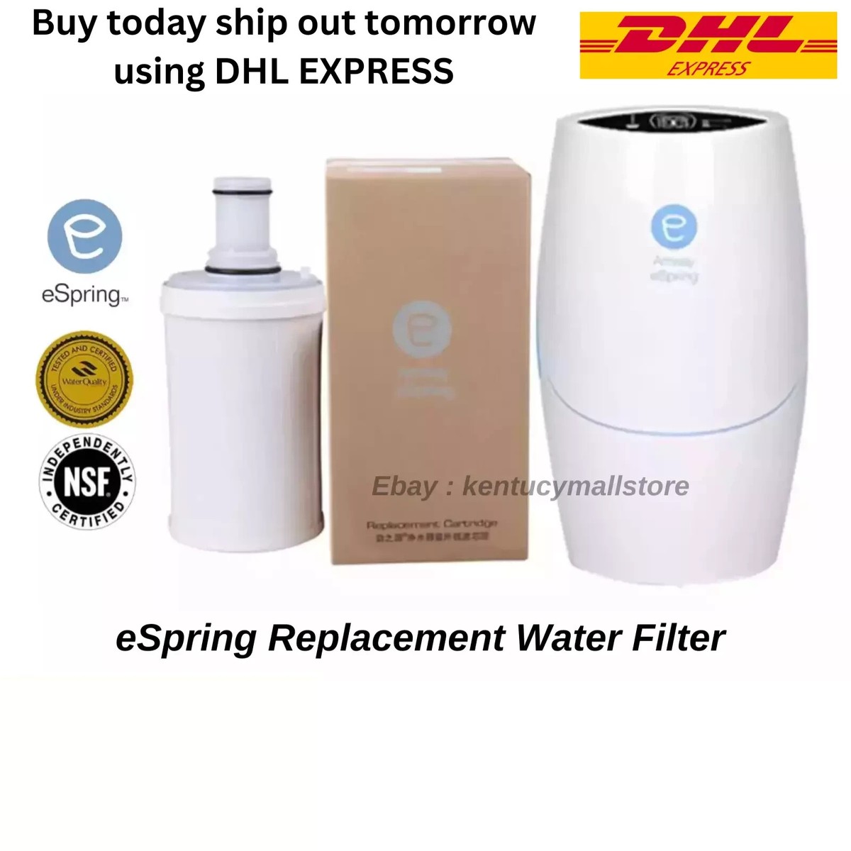 Amway eSpring Replacement Water Filter Cartridge UV Tech
