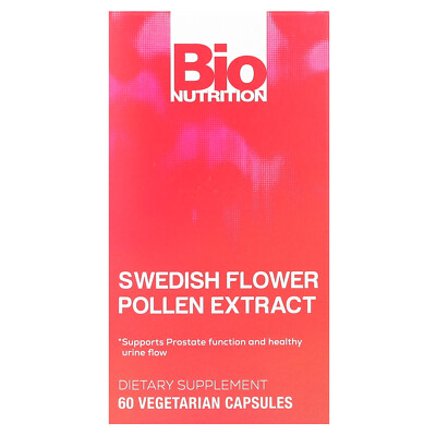 Swedish Flower Pollen Extract, 500 mg , 60 Vegetarian Capsules