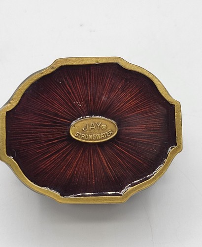 Jay Strongwater Multi Juwel Schmuck Box Pillenbox Waschtisch Dekor - Bild 6 von 9