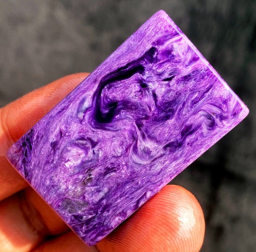 113CT Gemmy!!! Natural Fantastic Purple Charoite Crystal ip1883 - Picture 9 of 12