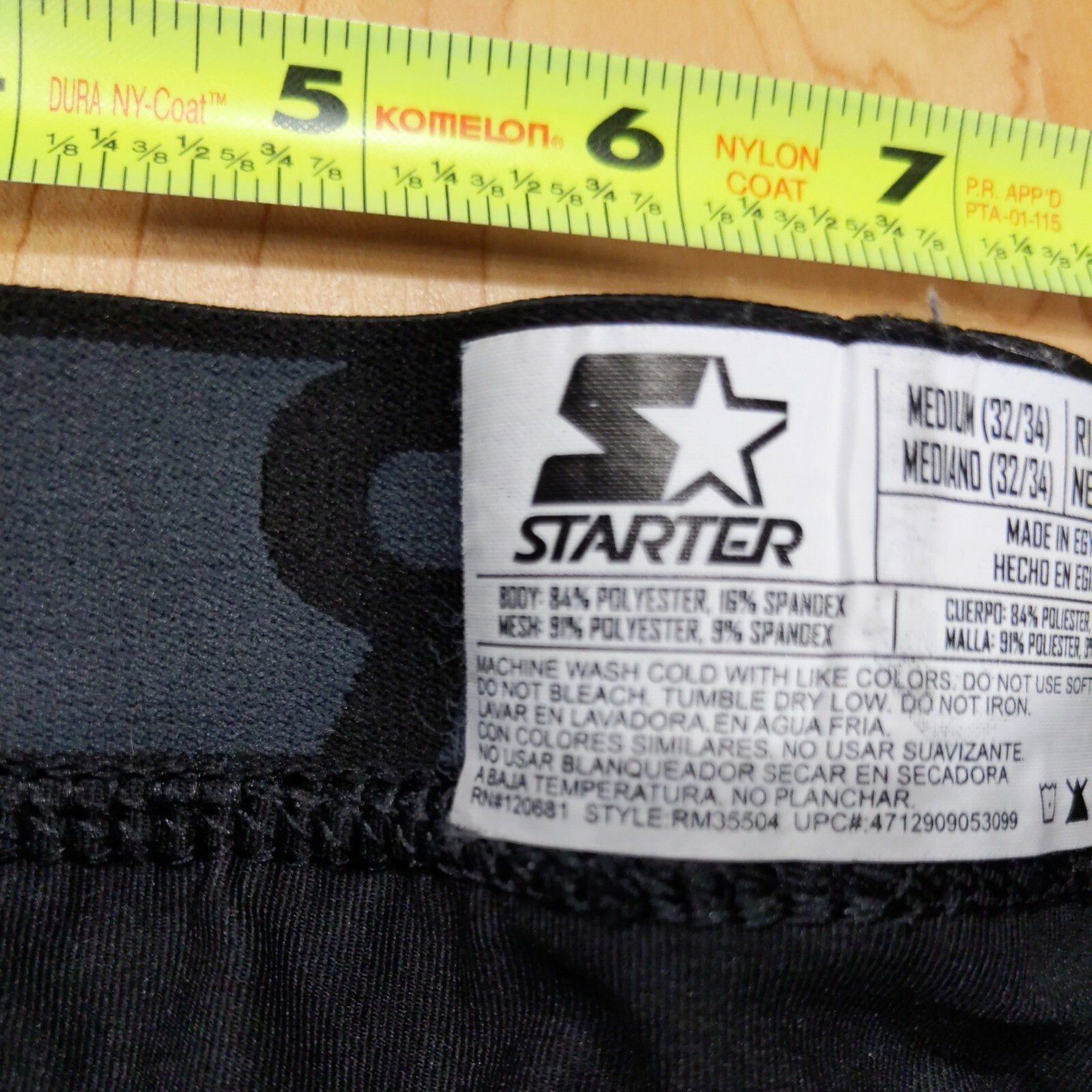 Starter Dri Star Base Layer Compression Pants Leg… - image 6