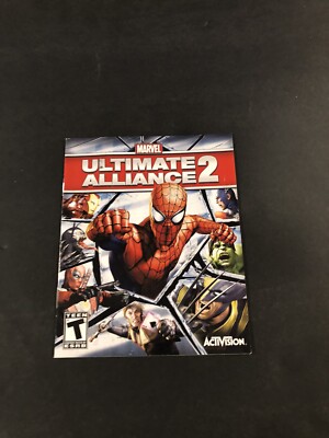 marvel ultimate alliance 2 ps3 Manual Only