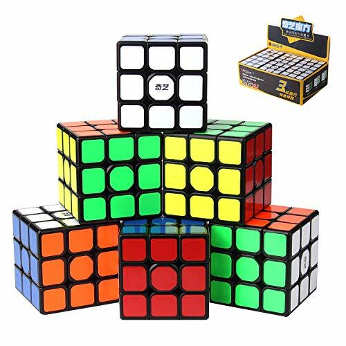 ROXENDA QIYI Qihang W Speed Cube, [Confezione da 6] Qiyi Cube Bundle 3x3 (Y2e)