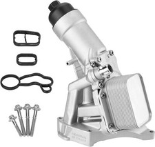 11428596283 Upgrade Aluminium Engine Oil Filter Housing, Oil Cooler Assembly for