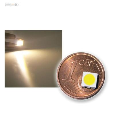 50x SMD POWER LED 5050 3-Chip WARMWEISS - warm-weiße SMDs LEDs white, blanch SMT