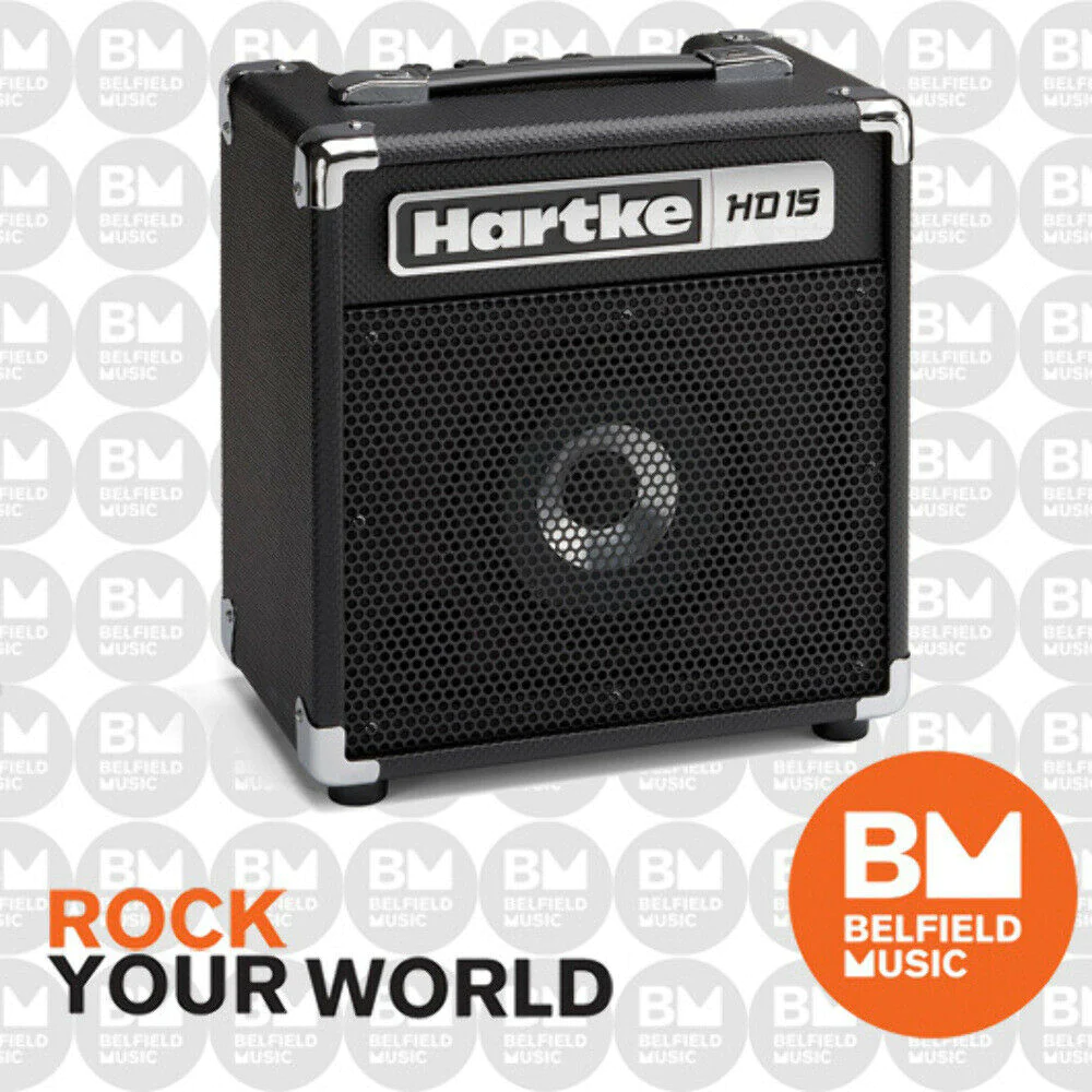 Donuts Hartke HD15 ベースアンプ Hartke HD15 Bass Guitar Amplifier 15w Combo Amp 6.5