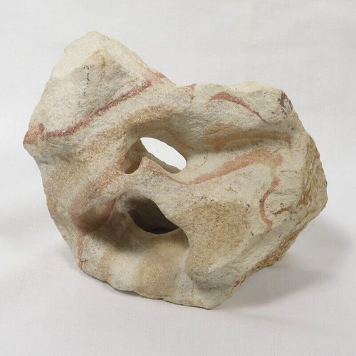 Sandstone Arch Rock Sculpture 5" x 4" 1 lb 10 oz Sand Stone Display Decor