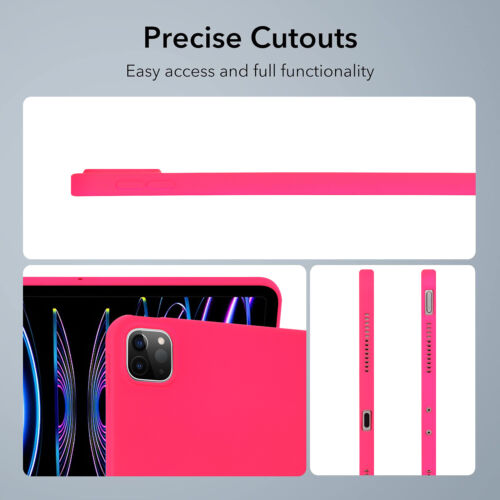 Custodia sottile silicone morbida TPU per iPad 5/9/10th/Pro 13/11/Air/Mini72024 - Foto 8 di 26