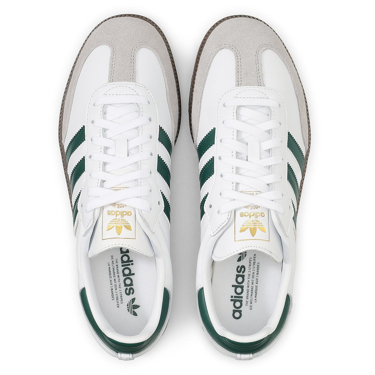 adidas Originals Samba OG Cloud White Collegiate Green