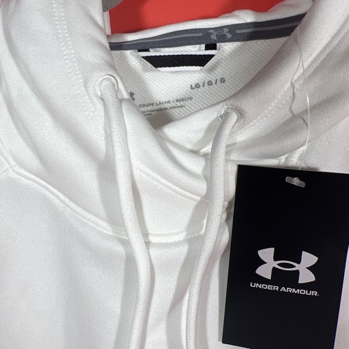 1351234 Under Armour Terry Fleece Blocked Hoodie. Women’s Large - Picture 2 of 3