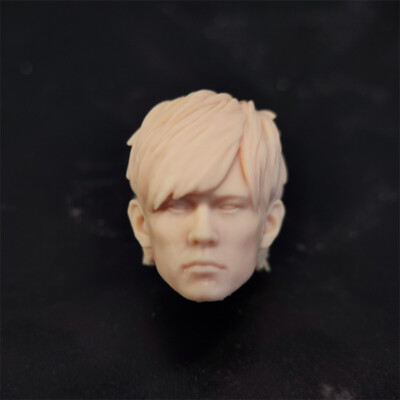 1/10 Scale Super Star Jay Chou Head Sculpt Unpainted Fit 7'' Neca Figure B Style
