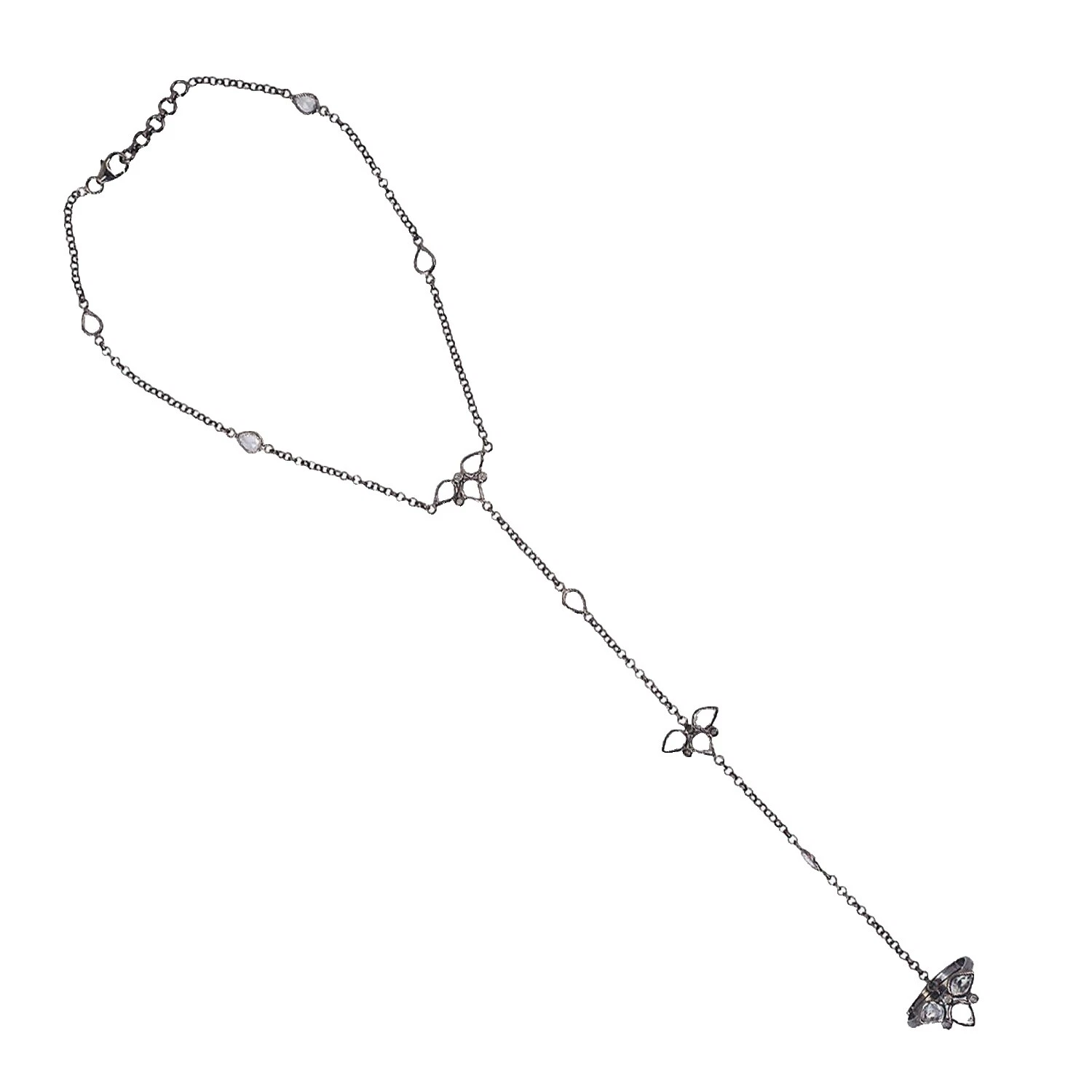 Natural Sapphire Fine Anklets