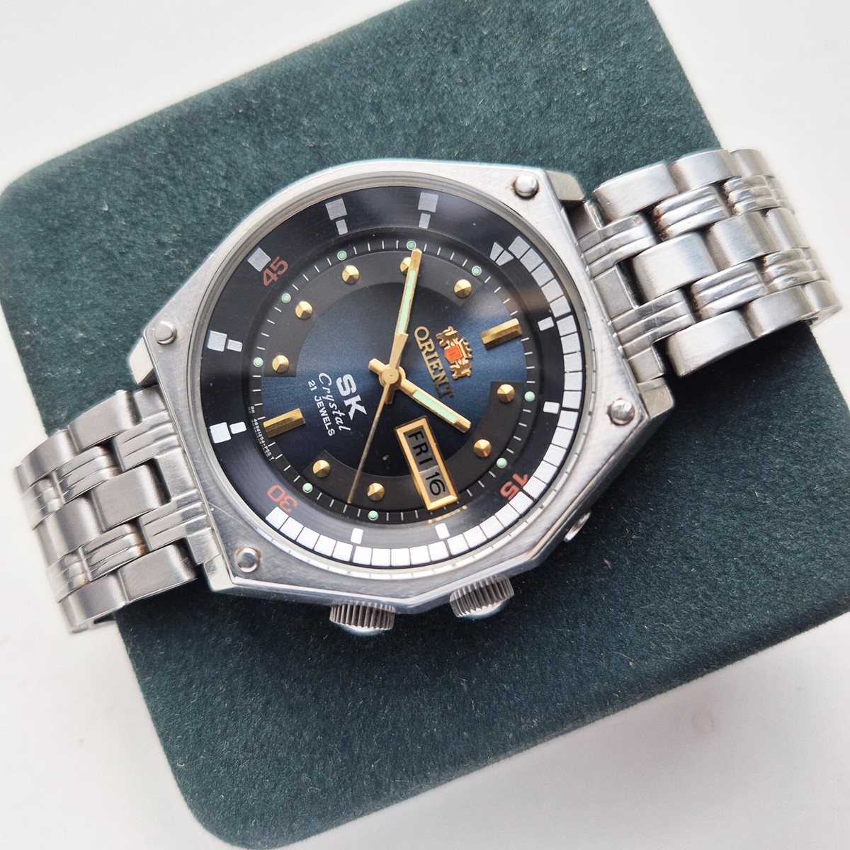 VINTAGE Orient Watch Automatic watch SK crystal Original Japan