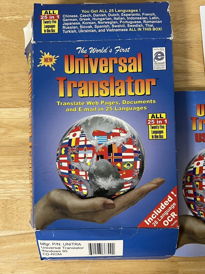Universal Translator (Windows 95 CD-ROM, 642573363092) 25 Languages World First - Image 2 of 4