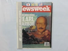 Newsweek Magazine November 25 1991 Remembering The Pearl Harbor 1P