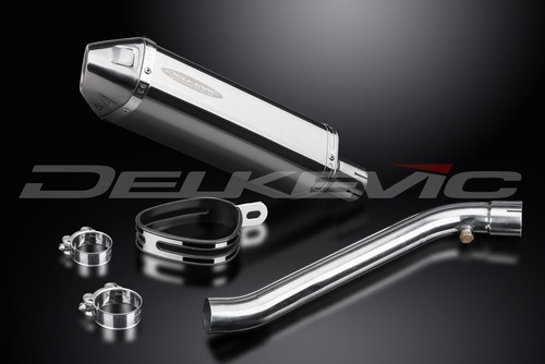 Kawasaki Ninja ZX-10R 2011-20 Slip On 13" Tri-Oval Stainless Exhaust Muffler Kit - Picture 5 of 5