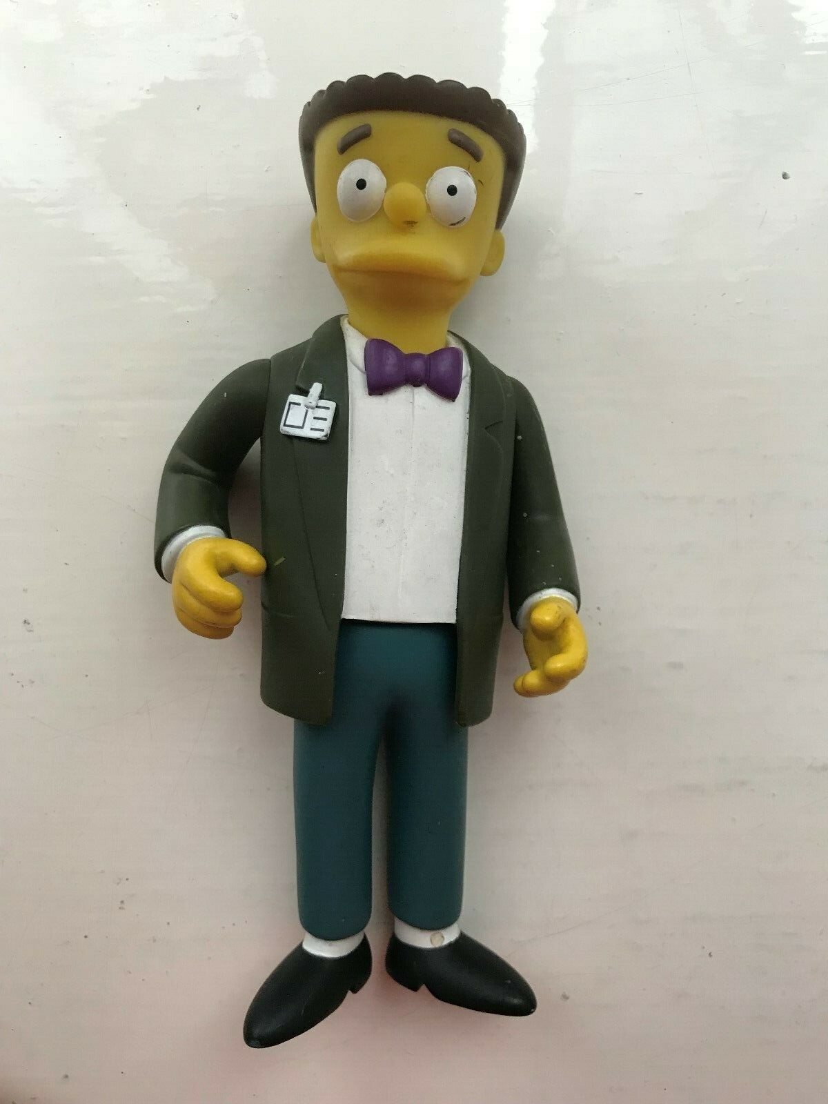 PLAYMATES DELUXE THE SIMPSONS FACES OF SPRINGFIELD SERIES WAYLON SMITHERS FIGURE