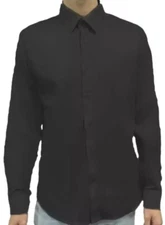 Men's American Breed,Solid Cotton Shirt,Slim Fit.Spandex S to 2XL….C7.A